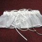 Handmade ivory french lace & pearl & elastic & ribbon bridal garter veil,wedding accessories 8197