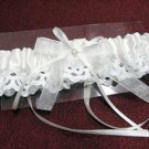 Handmade ivory french lace & pearl & elastic & ribbon bridal garter veil,wedding accessories 8295