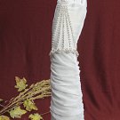 Handmade sparkle silver crystal rhinestone pearl bridal bracelet veil,wedding accessories #888