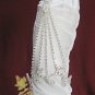 Handmade sparkle crystal rhinestone silver crystal bridal bracelet veil,wedding accessories 2687