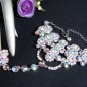 Handmade Bridal sparkle crystal rhinestone rhodium alloy bracelet ,wedding party accessories E8002
