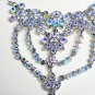 Handmade Bridal sparkle crystal rhinestone rhodium alloy bracelet ,wedding party accessories E8005