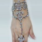 Handmade Bridal sparkle crystal rhinestone alloy bracelet veil,wedding party accessories E8007