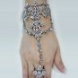 Handmade Bridal sparkle crystal rhinestone alloy bracelet veil,wedding party accessories E8007