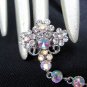 Handmade Bridal sparkle crystal rhinestone alloy bracelet veil,wedding party accessories E8007