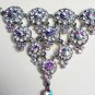 handmade Bridal sparkle rhodium crystal rhinestone alloy bracelet veil,wedding accessories E8011