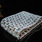 Bridal sparkle crystal rhinestone blue bracelet veil,wedding accessories B001B