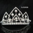 HUGE handmade pearl crown silver bridal comb,wedding tiara bride hair accessories 2028