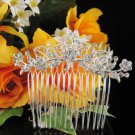 Handmade floral silver alloy bridal comb,wedding bridesmaid hair accessories tiara SL942s