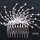 Handmade silver alloy bridal comb,wedding woman hair accessories tiara regal C1515