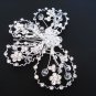 Bridal silver handmade rhinestone hair comb,wedding tiara crystal woman hair accessories SL1253