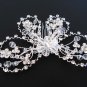 Bridal silver handmade rhinestone hair comb,wedding tiara crystal woman hair accessories SL1253