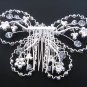 Bridal silver handmade rhinestone hair comb,wedding tiara crystal woman hair accessories SL1253