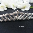 Bridal silver handmade sweetheart hair comb,wedding tiara headpiece hair accessories regal 1323