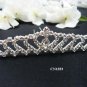 Bridal silver handmade sweetheart hair comb,wedding tiara headpiece hair accessories regal 1323