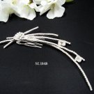 Sparkle Bridal handmade silver crystal tiara comb,bridesmaid hair accessories tiara comb 1848