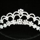 Tiara Bridal Comb, Pearl Crystal Floral Hair Comb Tiara style, Wedding hair Comb 1103