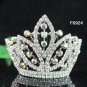 Silver bridal crystal small crown wedding bridal hair accessories,alloy tiara regal 6924
