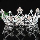 Silver bride bridal crystal small crown,bridesmaid bridal hair accessories,delicate tiara regal 3409