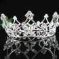 Silver bride bridal crystal small crown,bridesmaid bridal hair accessories,delicate tiara regal 3409