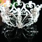 Silver crystal metal alloy small crown,bride bridal hair accessories tiara PJ14