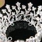 Silver handmade bridal small crown,wedding alloy hair accessories,tiara regal PJ111