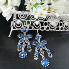 BRIDE BRIDAL PARTY DANGLER ALLOY EAR-DROP ACRYLIC HOOK BRIDESMAID EARRINGS SET E11RY
