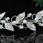 bride bridal vine headband wedding hair accessories silver bridal tiara #3788w