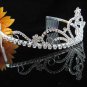 wedding tiara hair accessories silver sweetheart bridal tiara 980