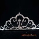 CRYSTAL handmade wedding accessories metal silver rhinestone sparkle headpiece bridal tiara 3658