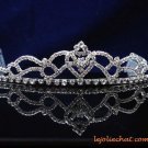 Bride wedding hair accessories sweetheart rhinestone sparkle bridal bridesmaid tiara regal 7183