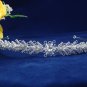 bride bridesmaid headband wedding hair accessories silver rhinestone sparkle bridal tiara 1556