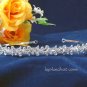 Crystal Bride wedding hair accessories,Bridesmaid alloy floral rhinestone headband,bridal tiara 764