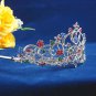 Crystal wedding bridesmaid hair accessories rhinestone alloy sweetheart bridal tiara 112