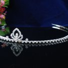 Elegant Pageant Bridal Wedding Princess Rhinestone Tiara Crown Headband 1398