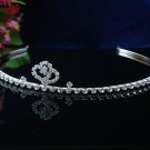 wedding tiara,bride hair accessories simple headband rhinestone bridal tiara 1403