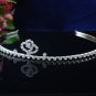 wedding tiara,bride hair accessories simple headband rhinestone bridal tiara 1403