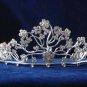 Bride Bridesmaid wedding accessories silver alloy headpiece rhinestone bridal tiara 578