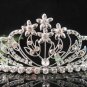 Bridal Tiara Comb, Bride Crystal Floral Hair Comb Tiara style, Wedding hair Comb 5991