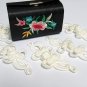 5 pair Handmade chinese frog fasten closure button garment accessories floral knob cf04i