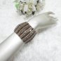 Bridal party Sparkling Stretch Rhinestone Prom Wedding Pageant Bridal Bracelet woman accessories cb1