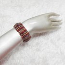 Sparkling Stretch Rhinestone Wedding Pageant Bridal Bracelet,silver cone woman accessories cb13