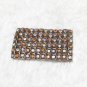 Colorful Bronze Sparkling Stretch Rhinestone Prom Wedding Pageant Bridal Bracelet JT1