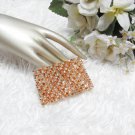 Sparkling Stretch Rhinestone Prom Wedding Pageant Bridal Bracelet woman accessories JT7
