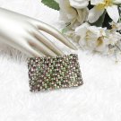 Sparkling Stretch Rhinestone Prom Wedding Pageant Bridal Bracelet woman accessories JT9