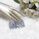 Sparkling Stretch Rhinestone Pattern Wedding Pageant Bridal Bracelet woman accessories JT14