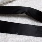 15" bride bridesmaid black elbow gloves ,satin plain wedding gloves 7bk