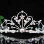 Elegant Pageant Bridal Wedding Princess Rhinestone Tiara Crown Headpiece 5261
