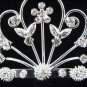 Elegant Pageant Bridal Wedding Princess Rhinestone Tiara Crown Headpiece 5261