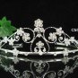 Elegant Pageant Bridal Wedding Princess Rhinestone Tiara Crown Headpiece 5261